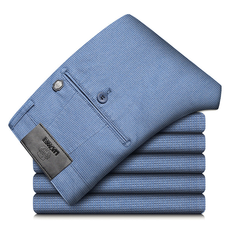 Pantalon crayon stretch à carreaux Fin et slim pour homme