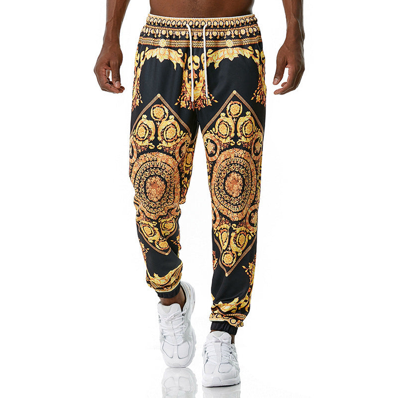 Pantalon de jogging imprimé pantalon décontracté