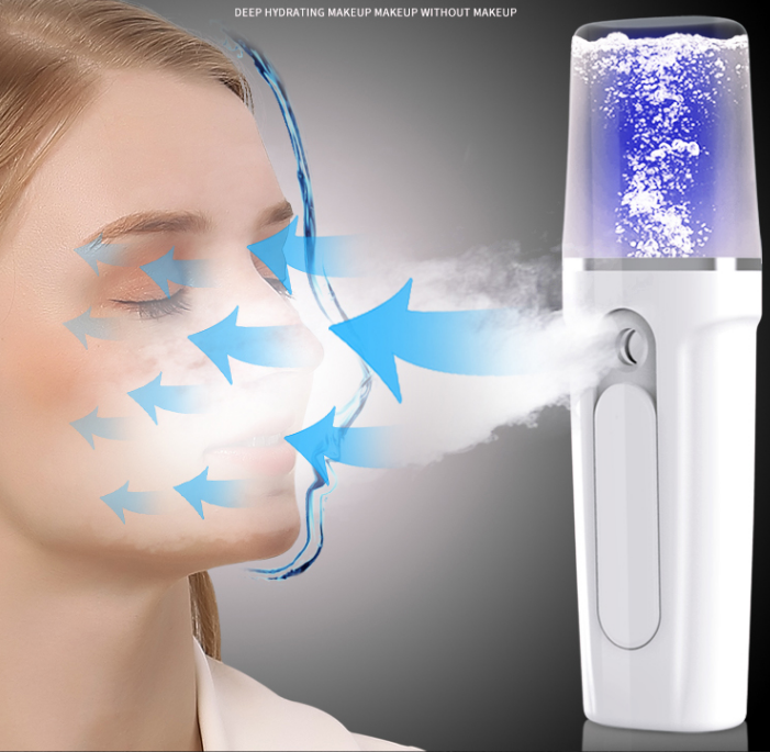 Appareil de beauté faciale hydratant pour le visage avec batterie de chargement USB