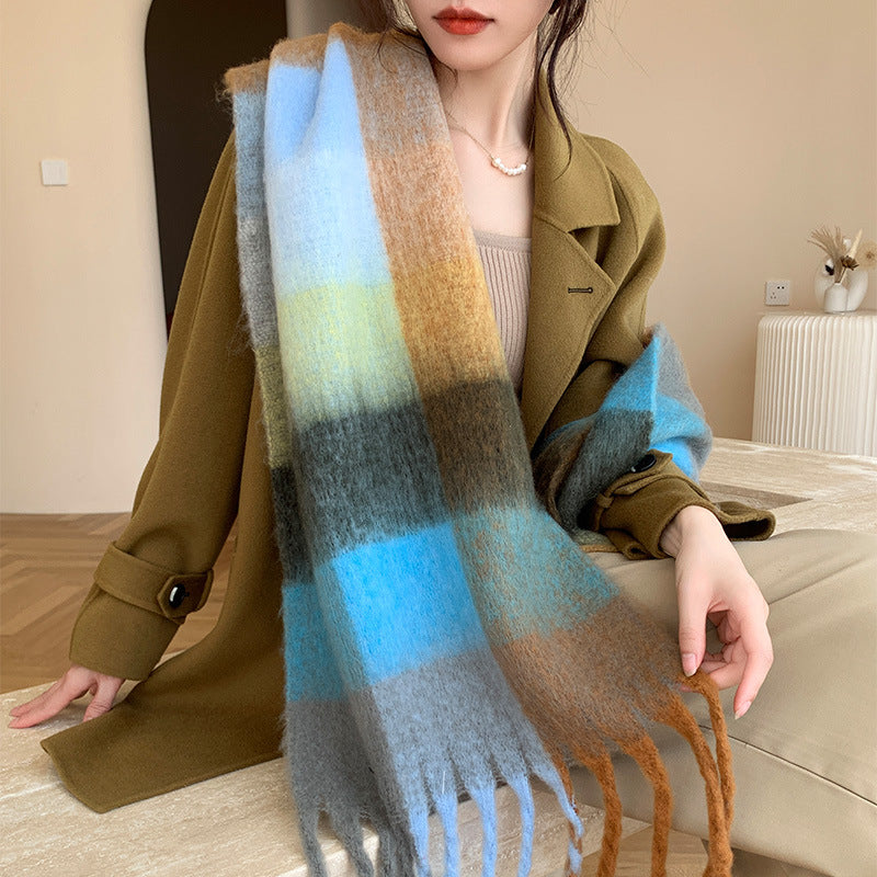 Cache-cou pour femme, tendance, stylé, assorti avec tout.