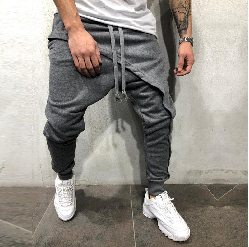 Pantalon de jogging superposé pour hommes