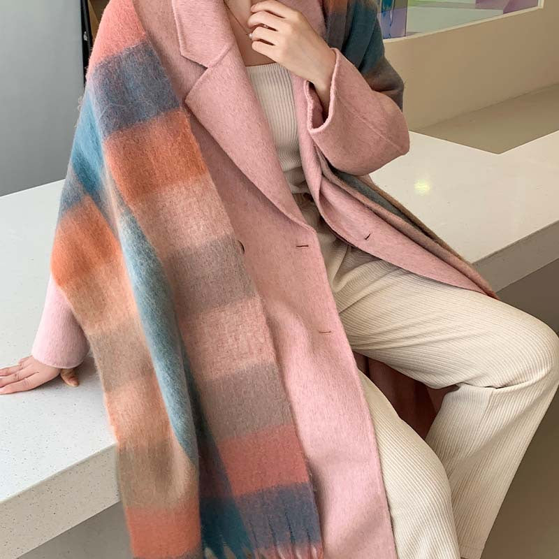 Cache-cou pour femme, tendance, stylé, assorti avec tout.