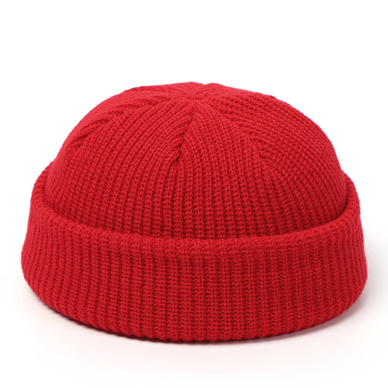 Chapeau en laine tricoté