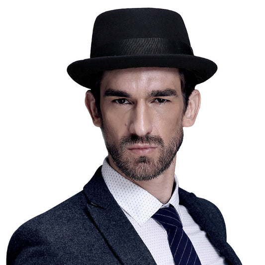 Chapeaux pour hommes style coréen laine chaude