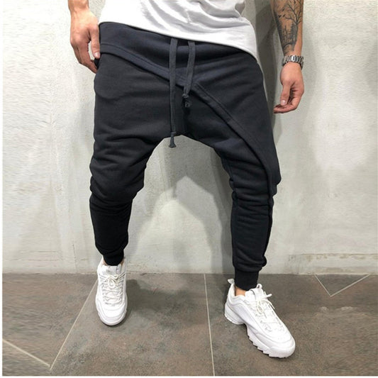 Pantalon de jogging Hip Hop Slim  décontracté avec cordon de serrage pour hommes