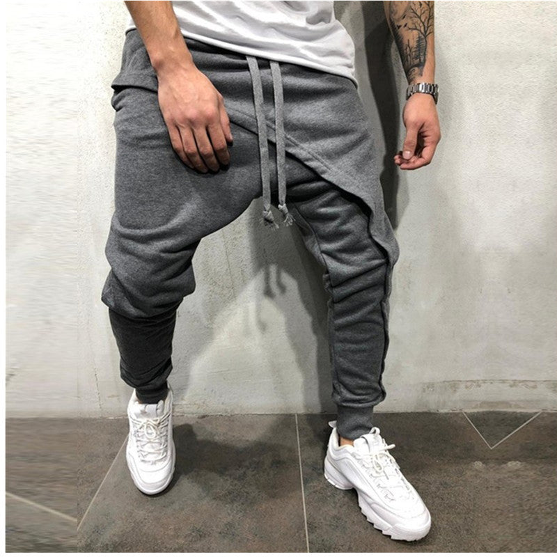 Pantalon de jogging Hip Hop Slim  décontracté avec cordon de serrage pour hommes