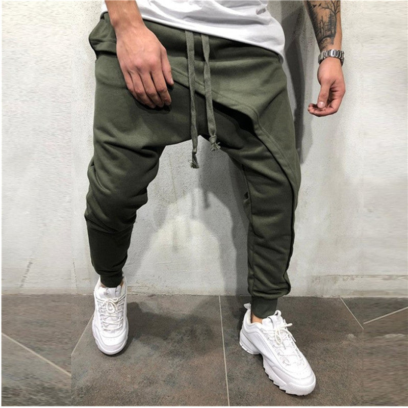 Pantalon de jogging Hip Hop Slim  décontracté avec cordon de serrage pour hommes