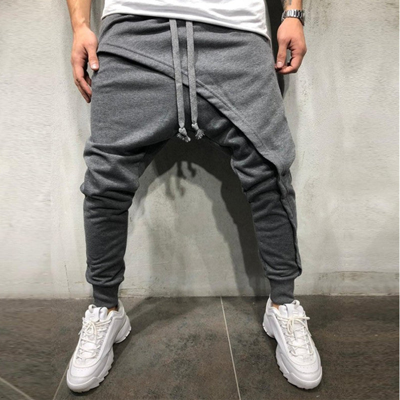 Pantalon de jogging Hip Hop Slim  décontracté avec cordon de serrage pour hommes