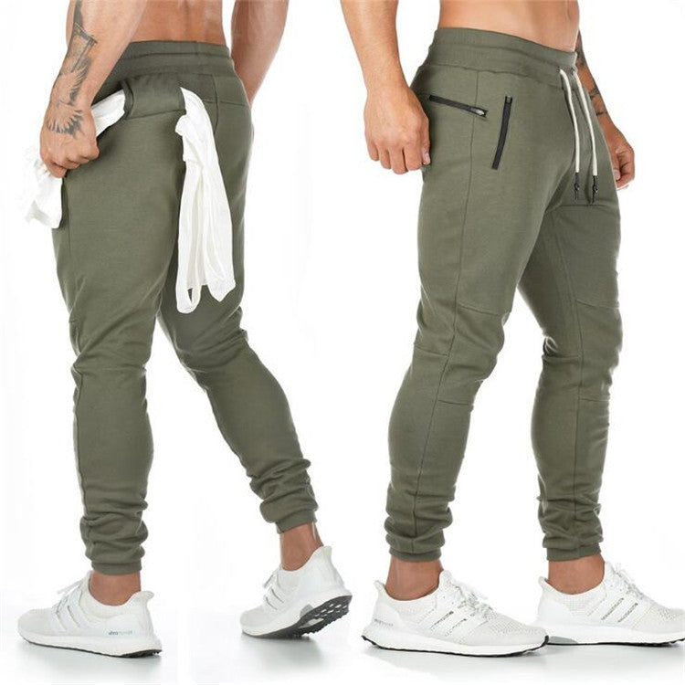 Pantalon de sport pour hommes, serviette suspendue,