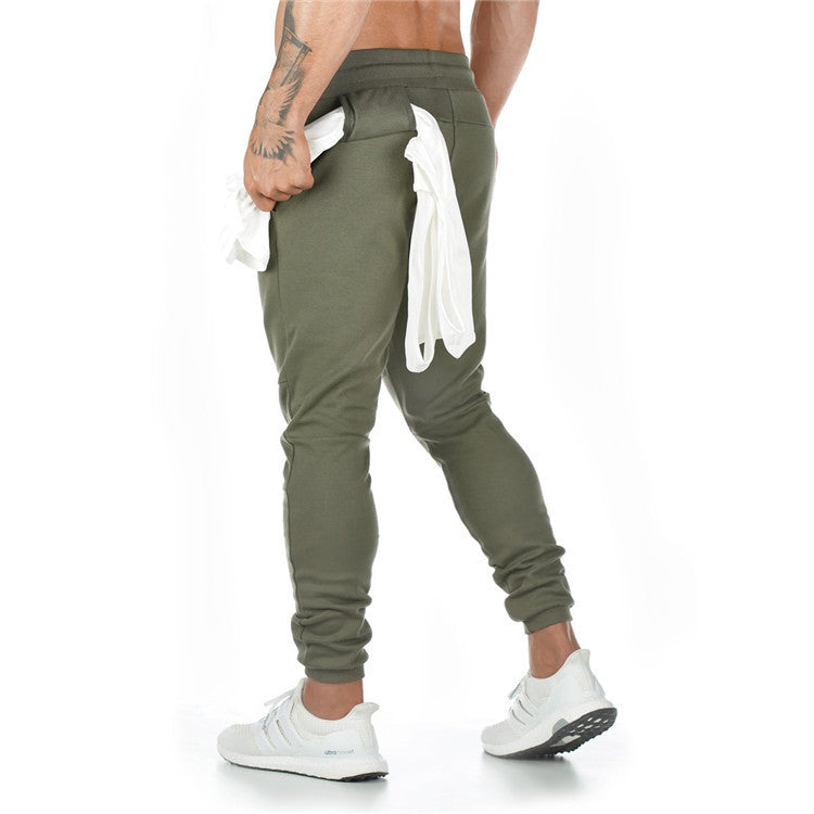 Pantalon de sport pour hommes, serviette suspendue,
