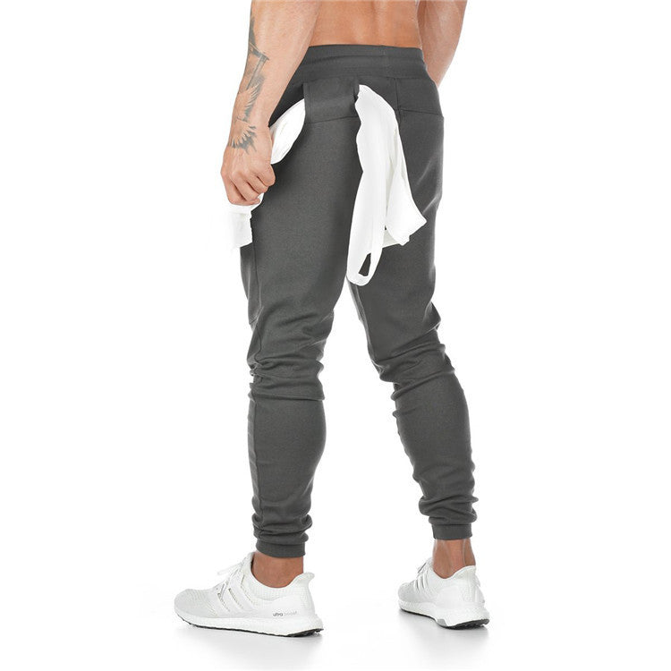 Pantalon de sport pour hommes, serviette suspendue,
