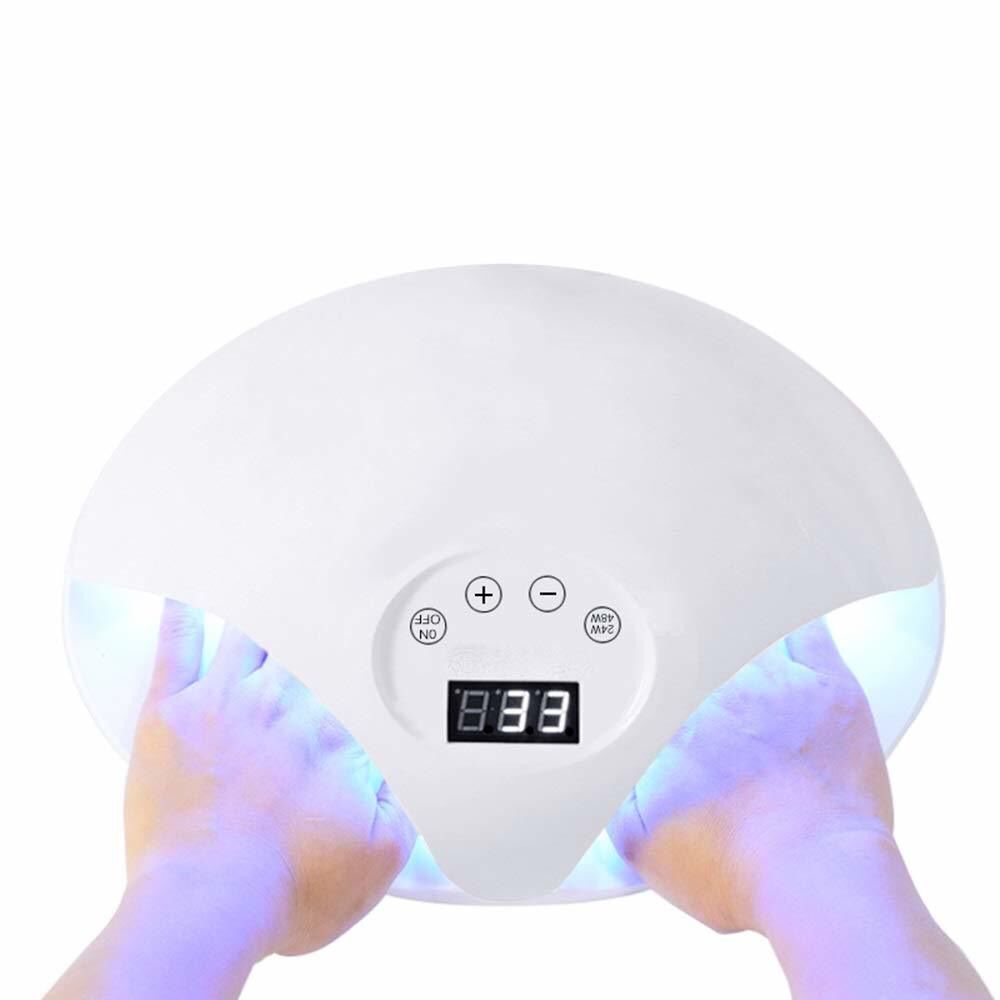 Sèche-mains pour colle et vernis à ongles avec lampe de luminothérapie