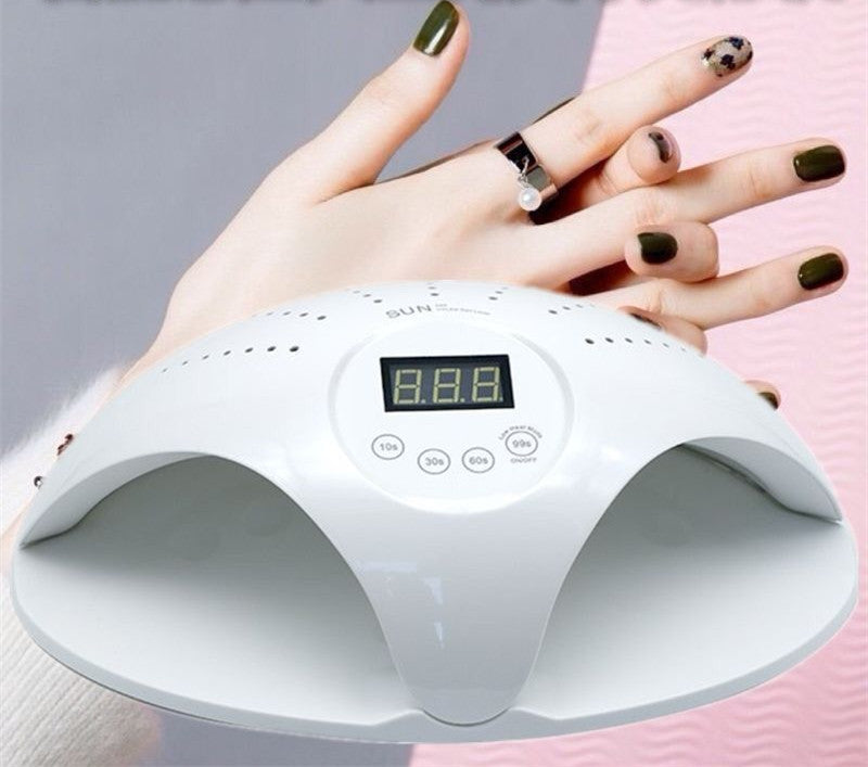 Sèche-mains pour colle et vernis à ongles avec lampe de luminothérapie