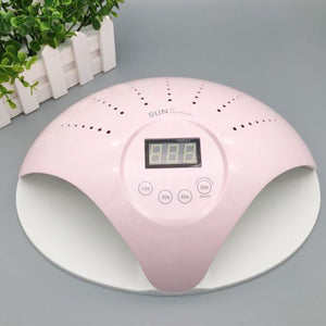 Sèche-mains pour colle et vernis à ongles avec lampe de luminothérapie