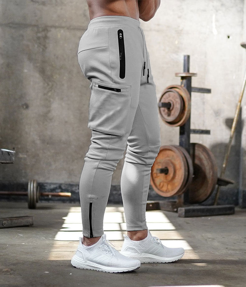 Pantalon de sport pour hommes, serviette suspendue,