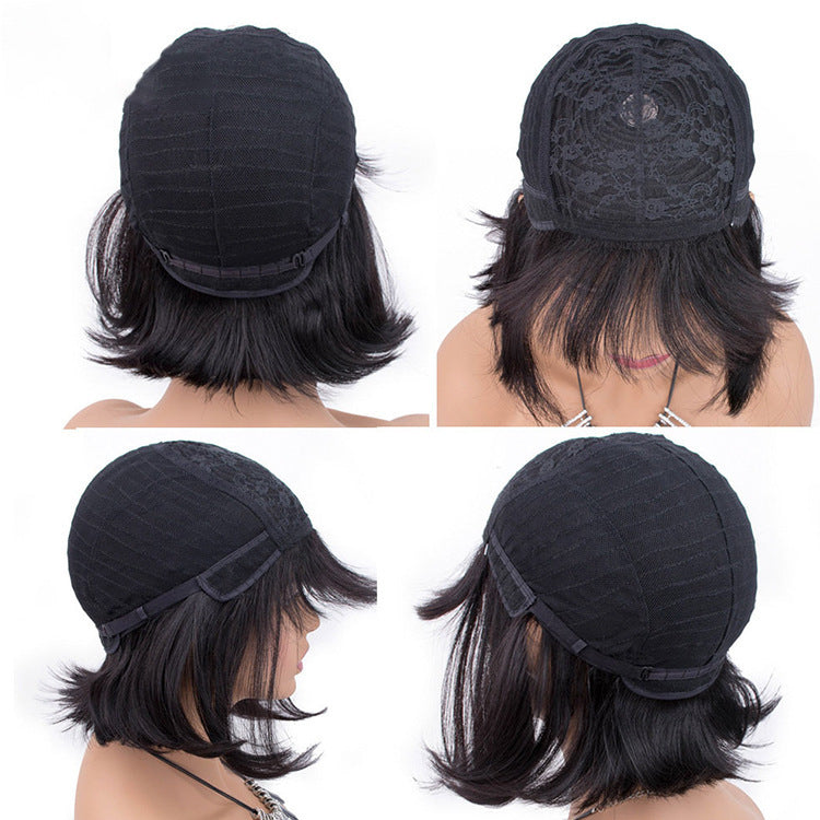 Perruques de cheveux humains pleine machine "Unice Hair" pour femmes noires