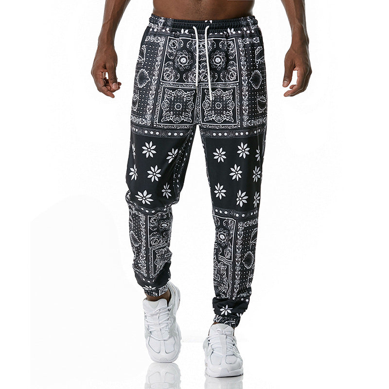 Pantalon de jogging imprimé pantalon décontracté