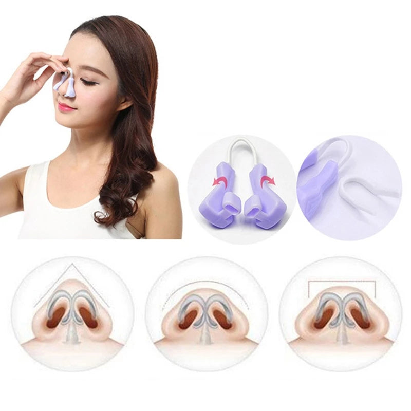 Shaper de nez : Pince à modéler le nez en Silicone