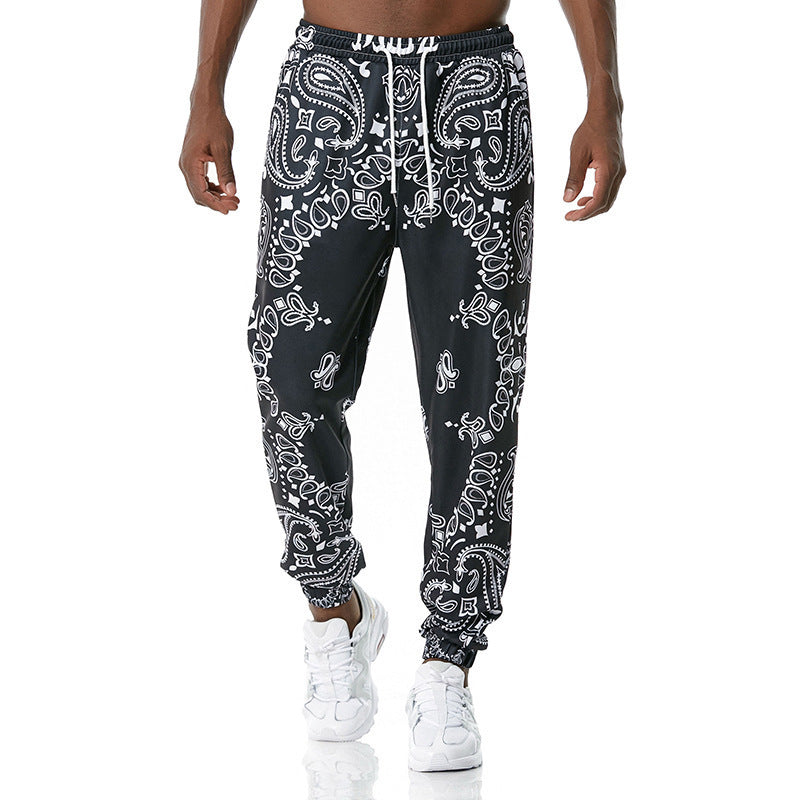 Pantalon de jogging imprimé pantalon décontracté