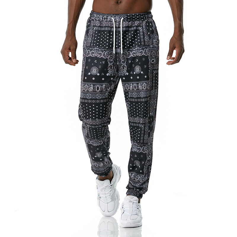 Pantalon de jogging imprimé pantalon décontracté