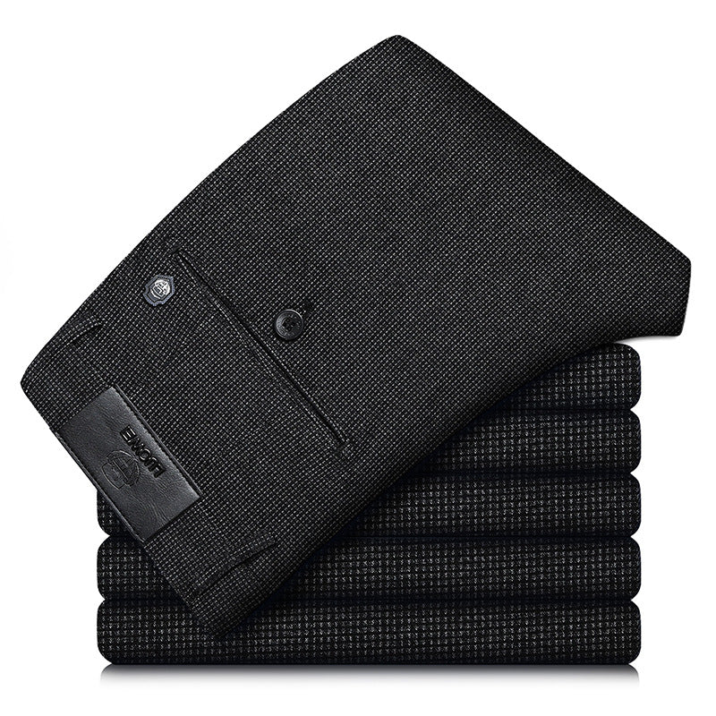 Pantalon crayon stretch à carreaux Fin et slim pour homme