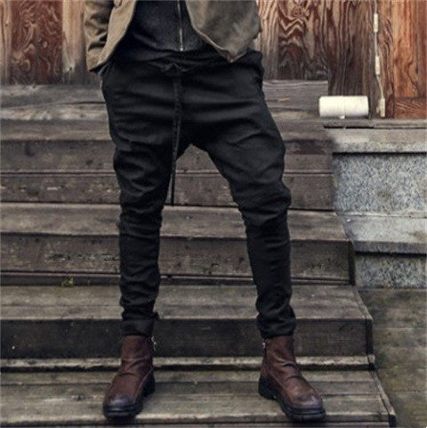 Leggings pantalons décontractés amples à lacets