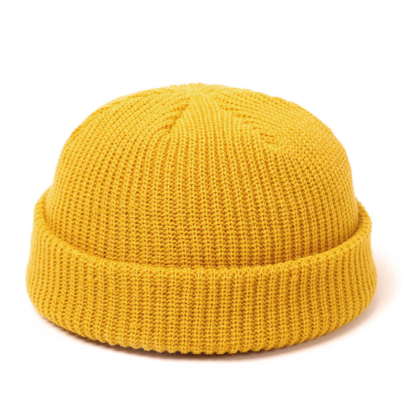 Chapeau en laine tricoté