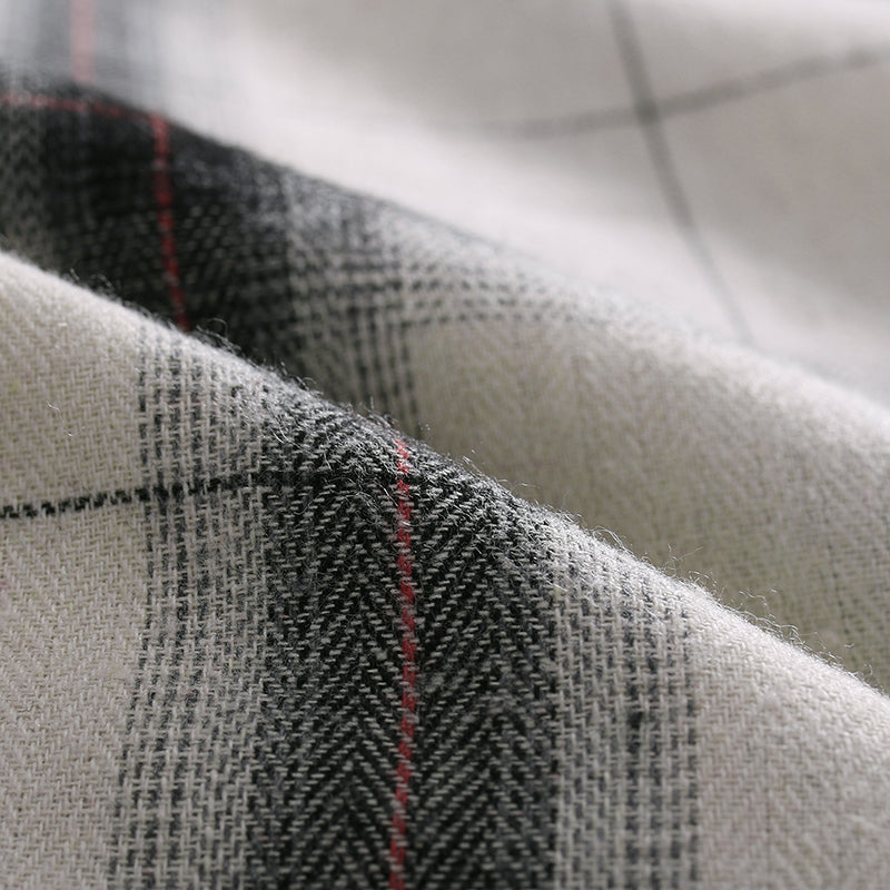 Pantalon décontracté à carreaux