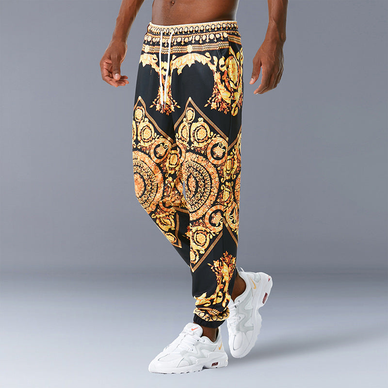 Pantalon de jogging imprimé pantalon décontracté