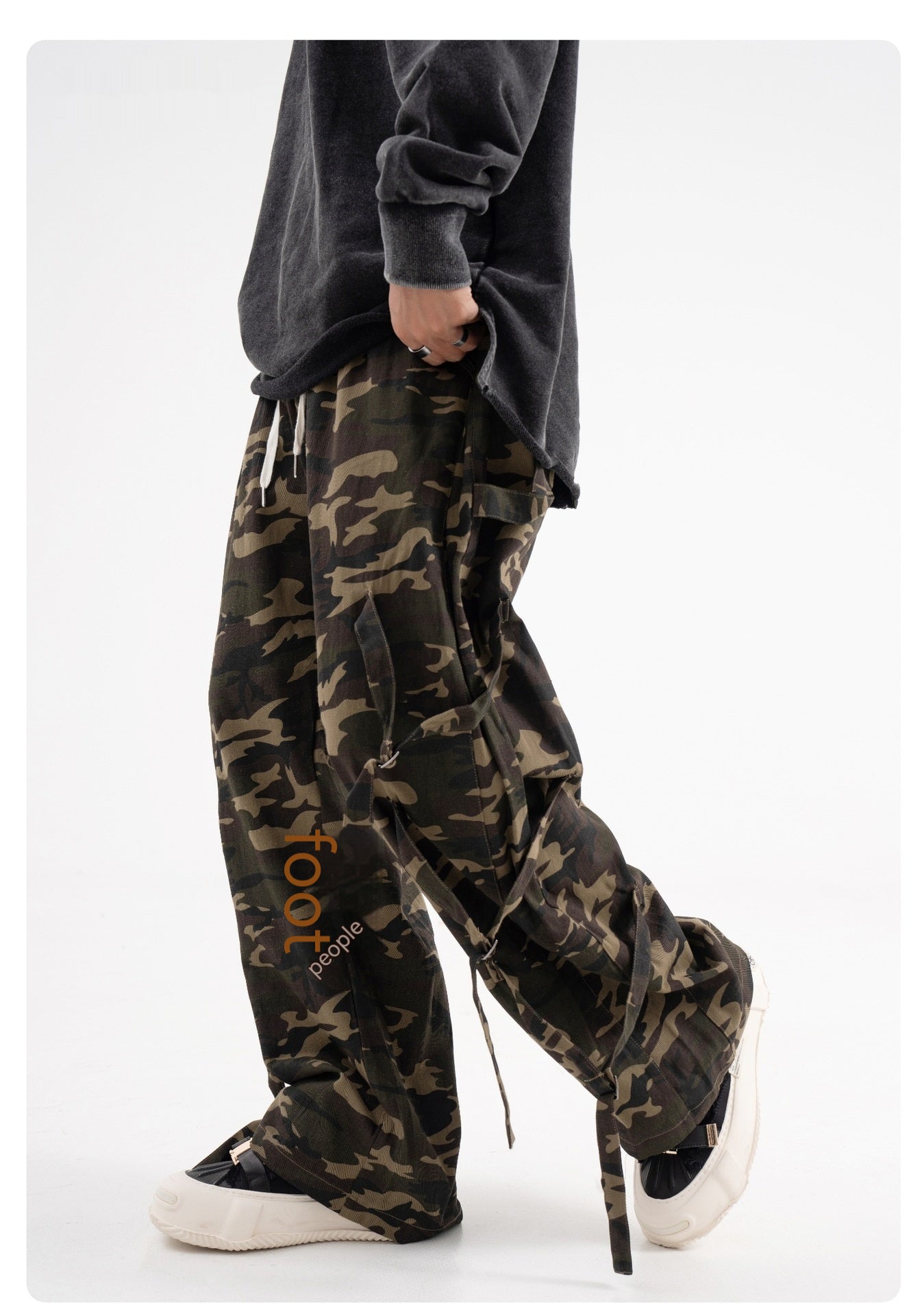 Pantalon Cargo de Camouflage américain rétro