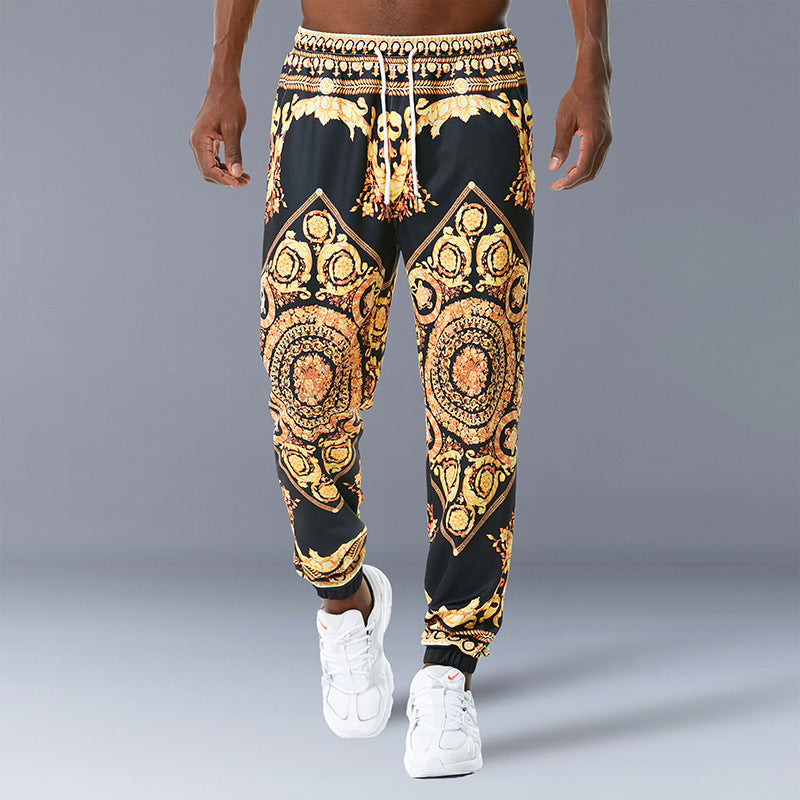 Pantalon de jogging imprimé pantalon décontracté