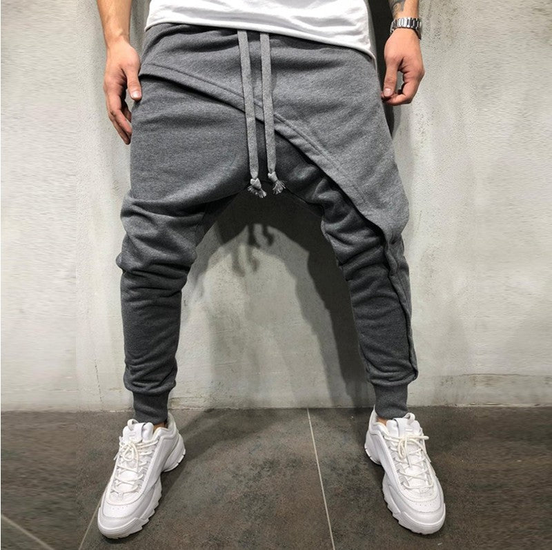 Pantalon de jogging superposé pour hommes