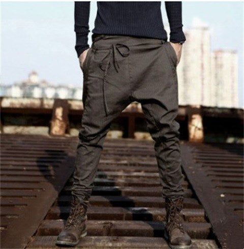Leggings pantalons décontractés amples à lacets