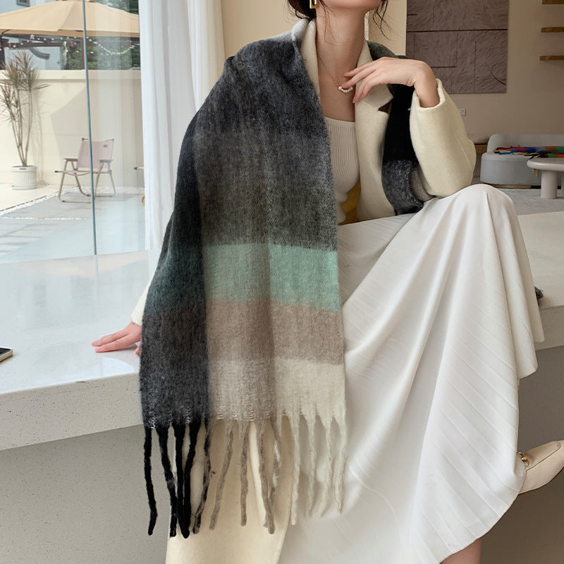 Cache-cou pour femme, tendance, stylé, assorti avec tout.