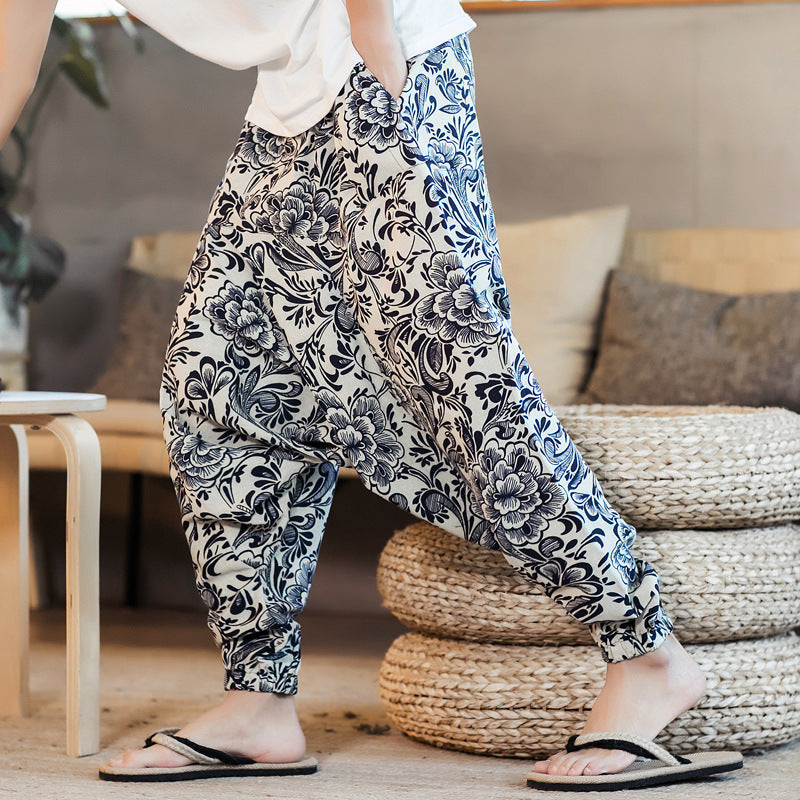 Pantalon Capris homme imprimé