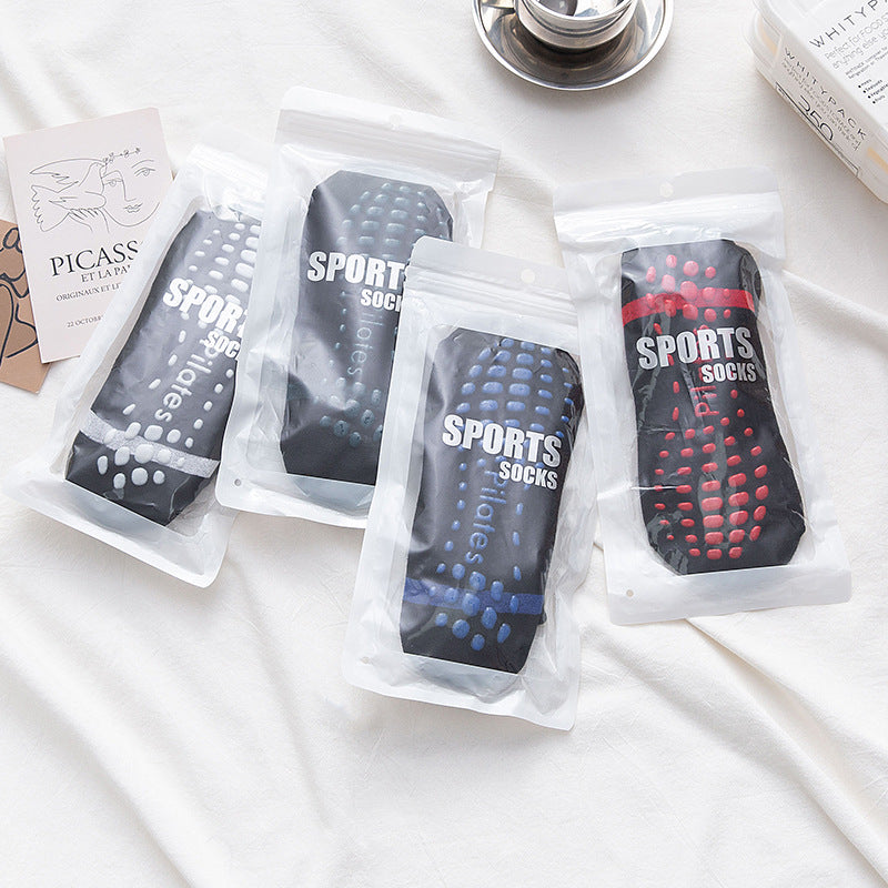 Socquettes  pour homme et femmes de haute qualité pour Pilates, et chaussettes de Yoga antidérapantes.