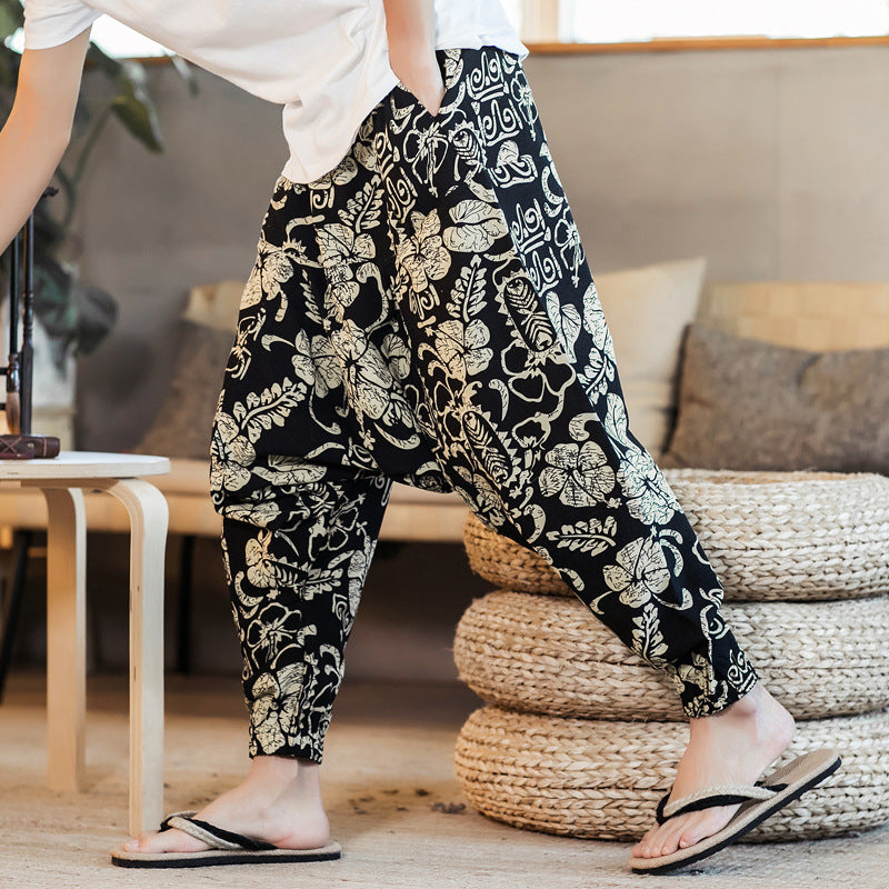 Pantalon Capris homme imprimé
