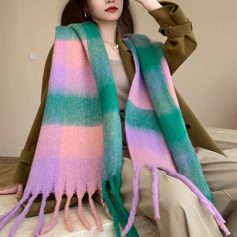 Cache-cou pour femme, tendance, stylé, assorti avec tout.