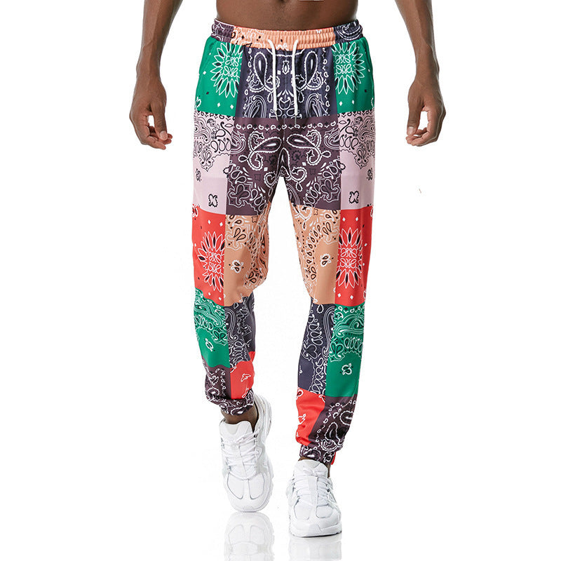 Pantalon de jogging imprimé pantalon décontracté