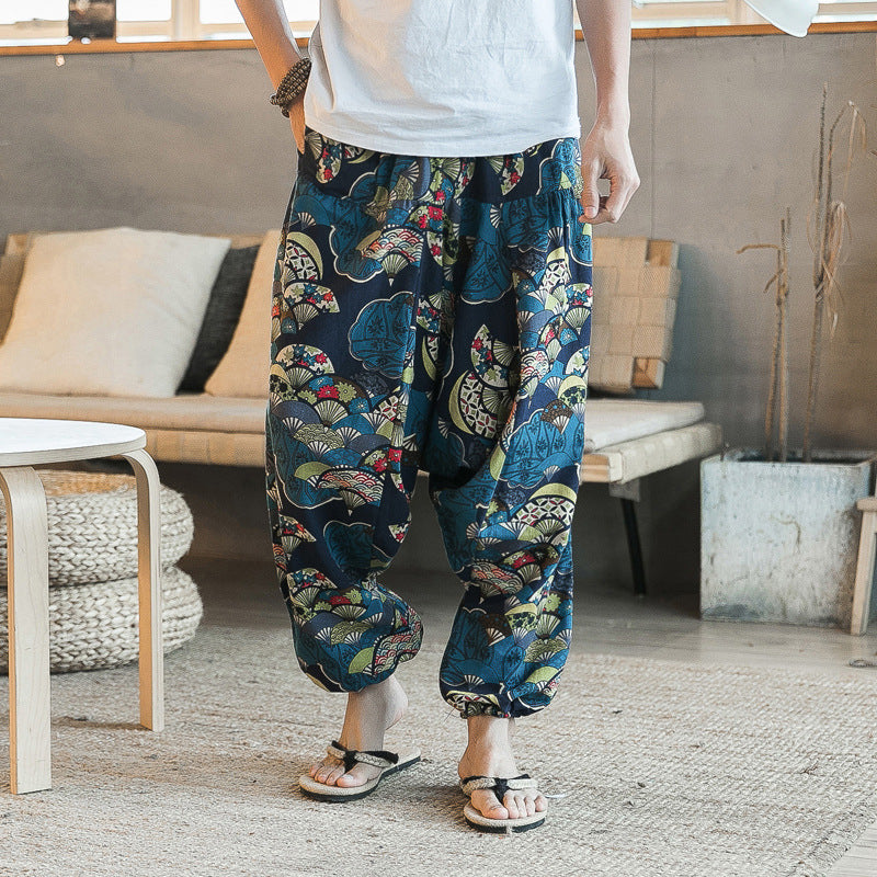 Pantalon Capris homme imprimé