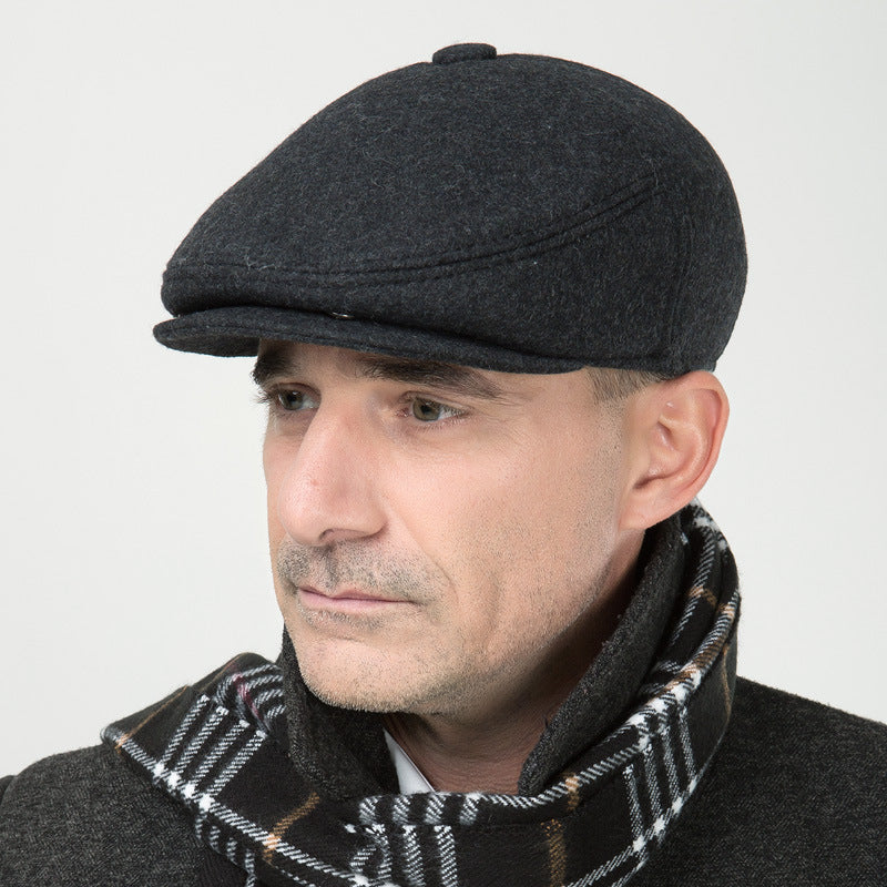 Bonnet en laine d'âge moyen
