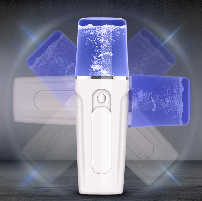 Appareil de beauté faciale hydratant pour le visage avec batterie de chargement USB