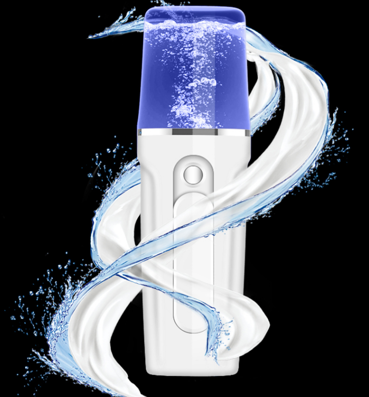 Appareil de beauté faciale hydratant pour le visage avec batterie de chargement USB