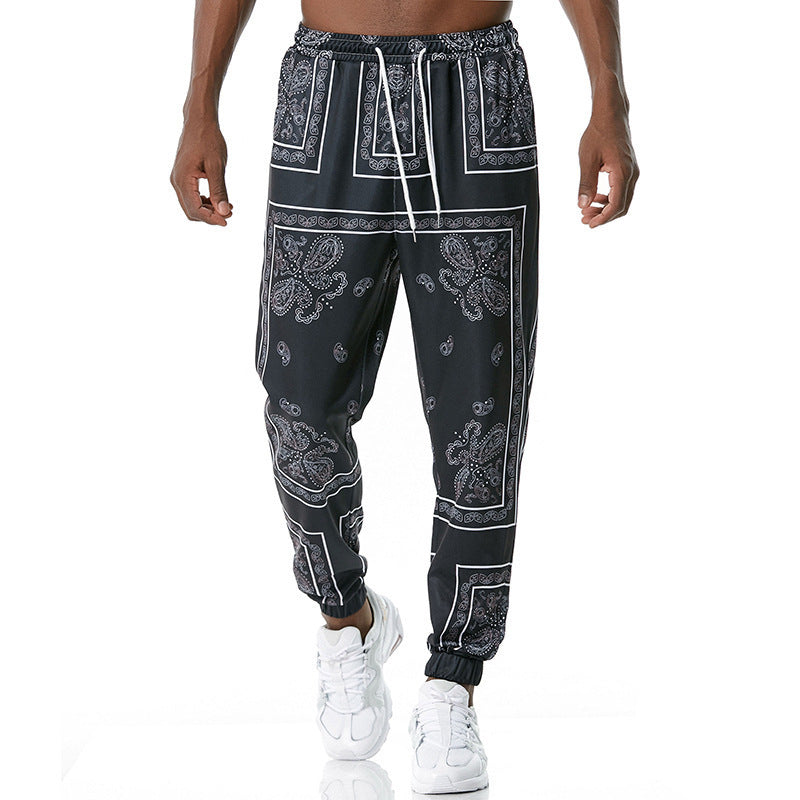 Pantalon de jogging imprimé pantalon décontracté
