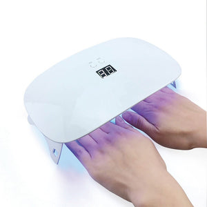 Machine de thérapie avec lampe d'ongles de 24W (rechargeable portative)