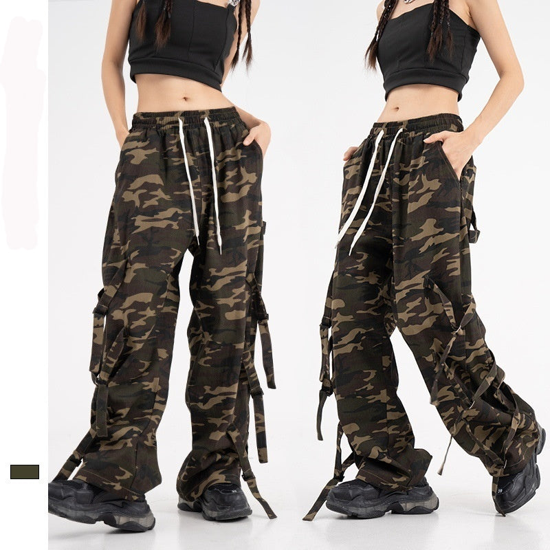 Pantalon Cargo de Camouflage américain rétro