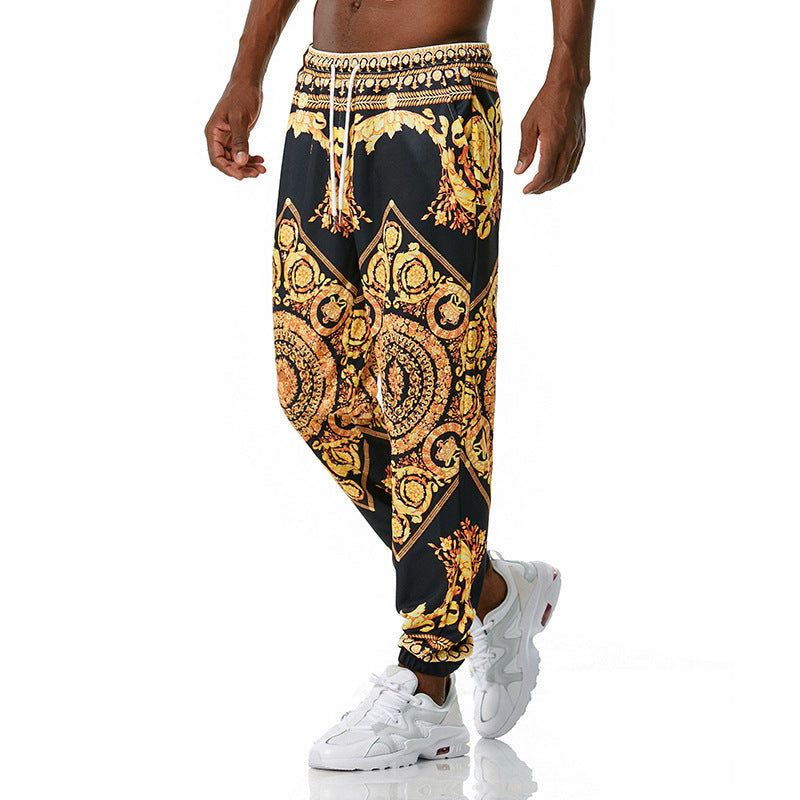 Pantalon de jogging imprimé pantalon décontracté