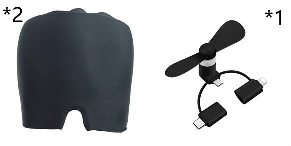 Masque pour les yeux contre la migraine, compresse glacée, soulagement des maux de tête, thérapie par le froid