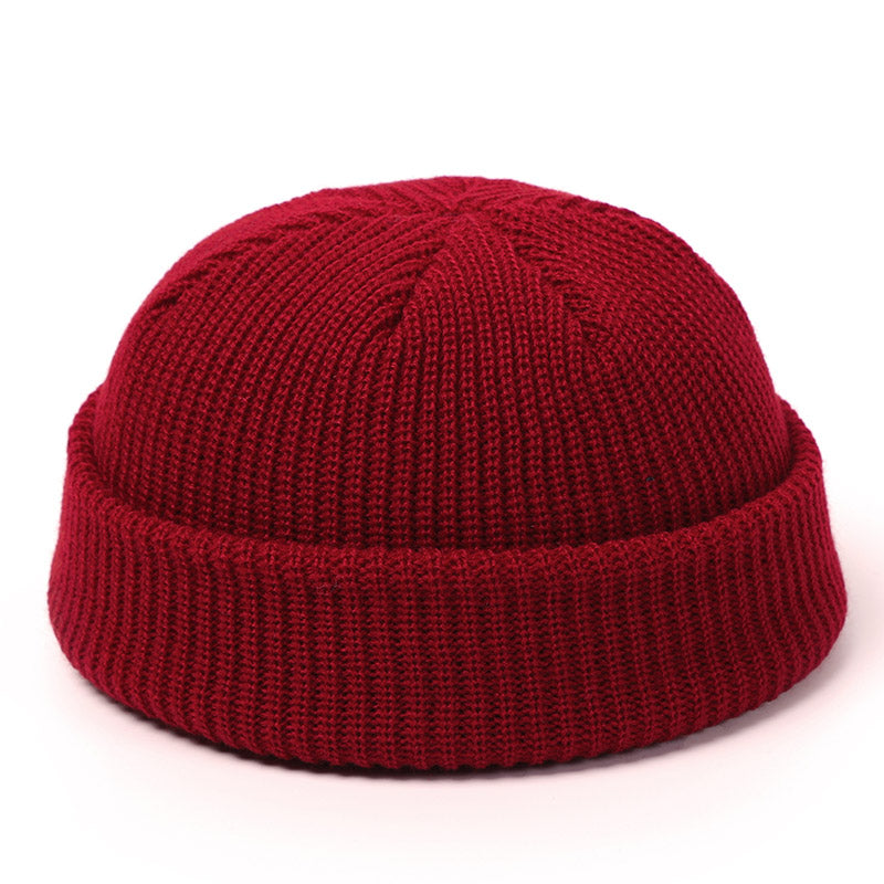 Chapeau en laine tricoté