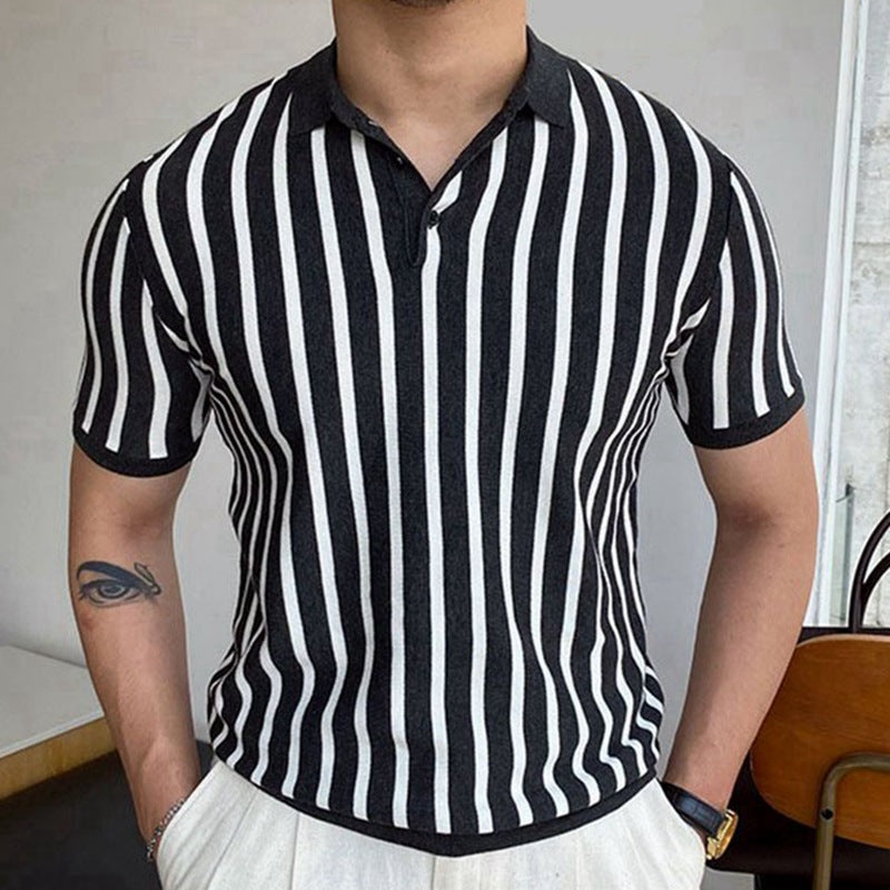 Tricots manches courtes business polo hommes